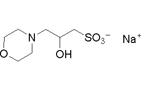 Zuur het Natriumzout van CAS 79803-73-9 mopso-Na 3-Morpholino-2-Hydroxypropanesulfonic