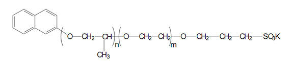 Van Naftolpolyepoxypropyl van CAS 120478-49-1 os-401 14-90 het Sulfonaatkalium
