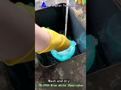 Blue White Trivalent Chromium Passivation Process With High Corrosion Resistance